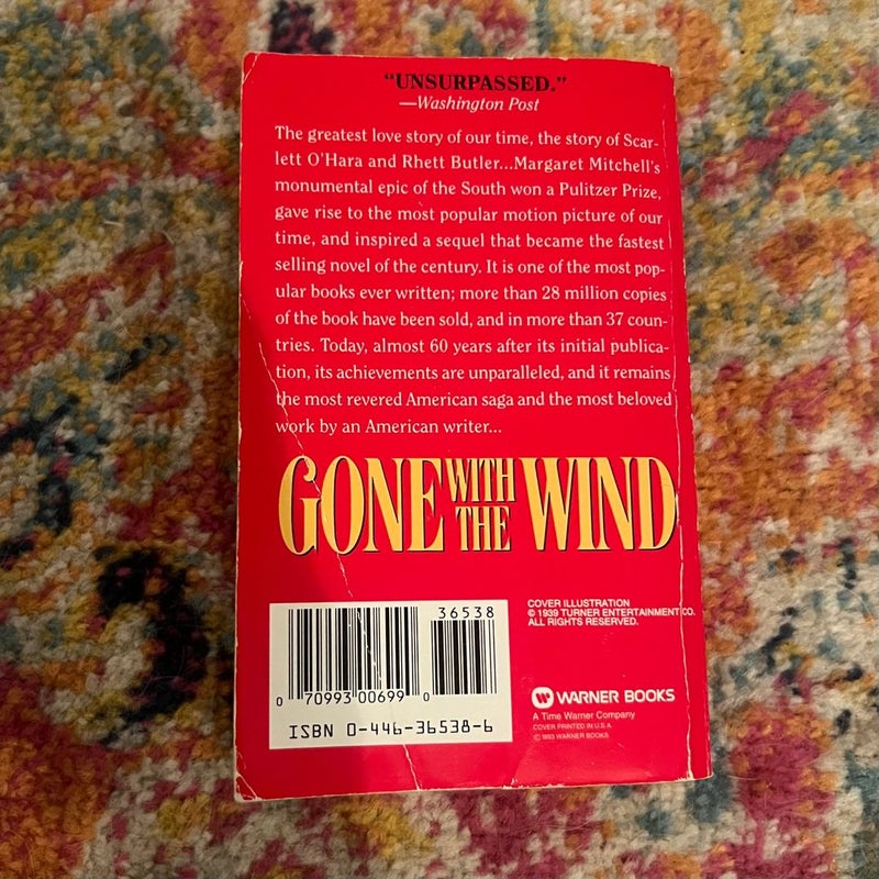 Gone with the Wind - Mitchell, Margaret - Paperback - Acceptable