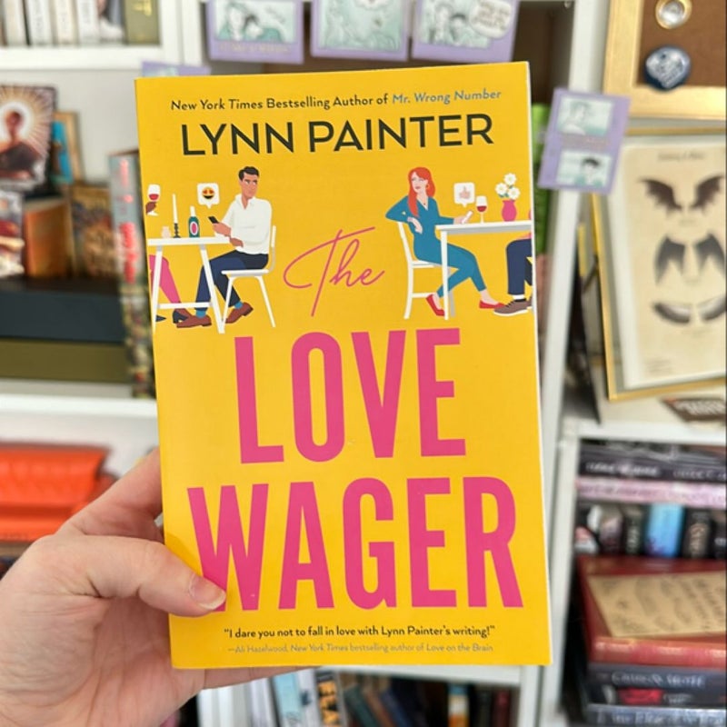 The Love Wager Signed