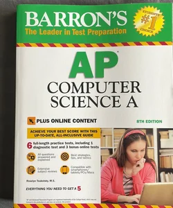Barron's AP Computer Science a with Online Tests