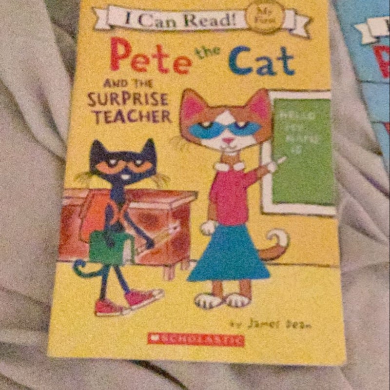 Pete the cat and the surprise teacher