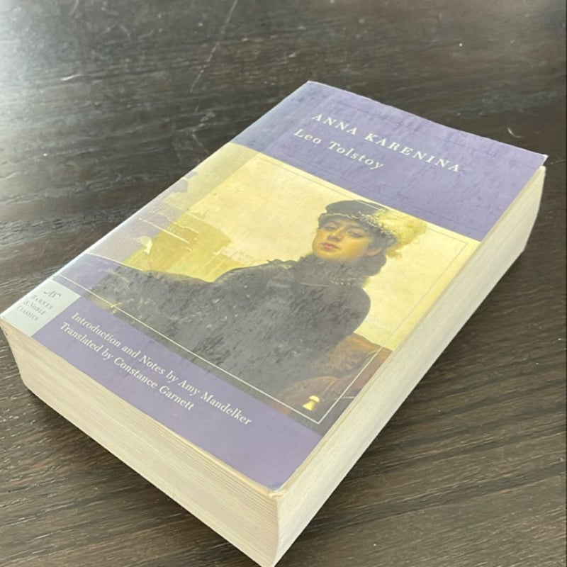 Anna Karenina (Barnes and Noble Classics Series)