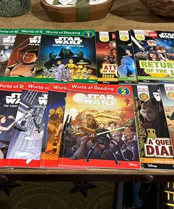Star Wars world of Reading books