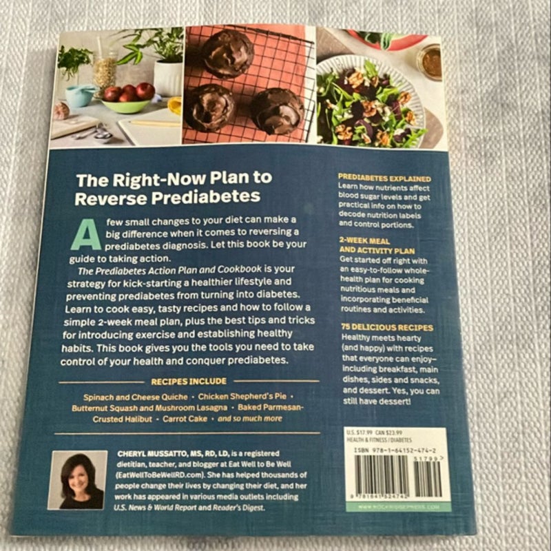 The Prediabetes Action Plan and Cookbook