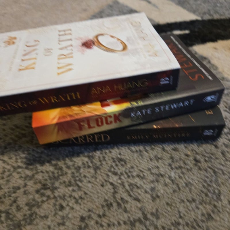 Dark romance contemporary series starters king of wrath flock scarred