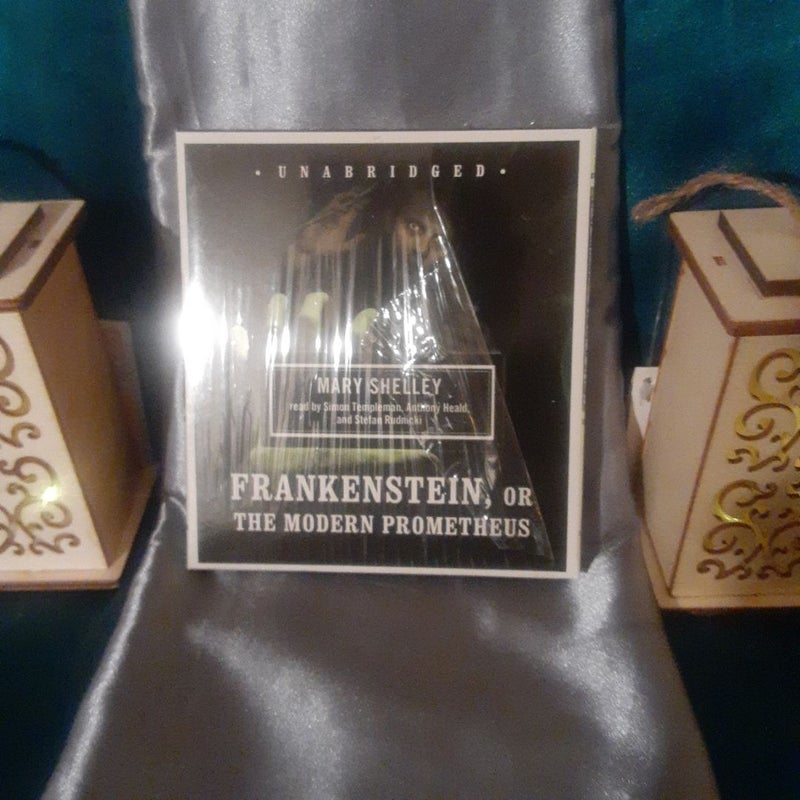 Frankenstein, or the Modern Prometheus audio book cd 
