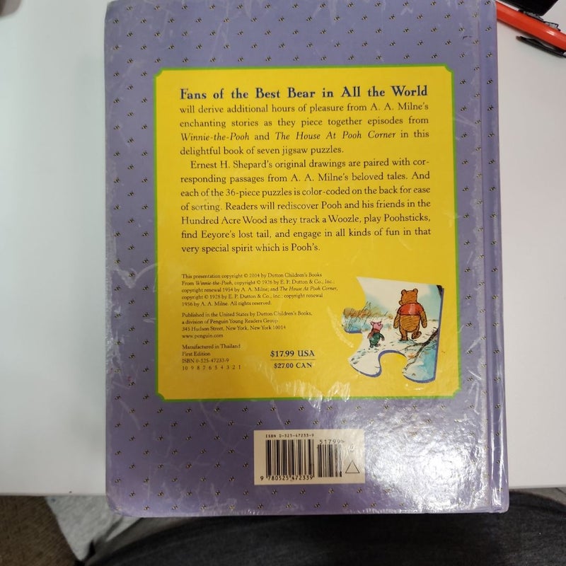 Winnie-the-Pooh Jigsaw Puzzle Book