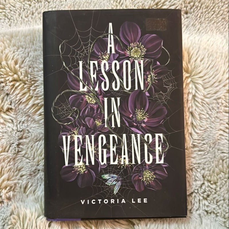 A Lesson in Vengeance 1:1 first edition first print