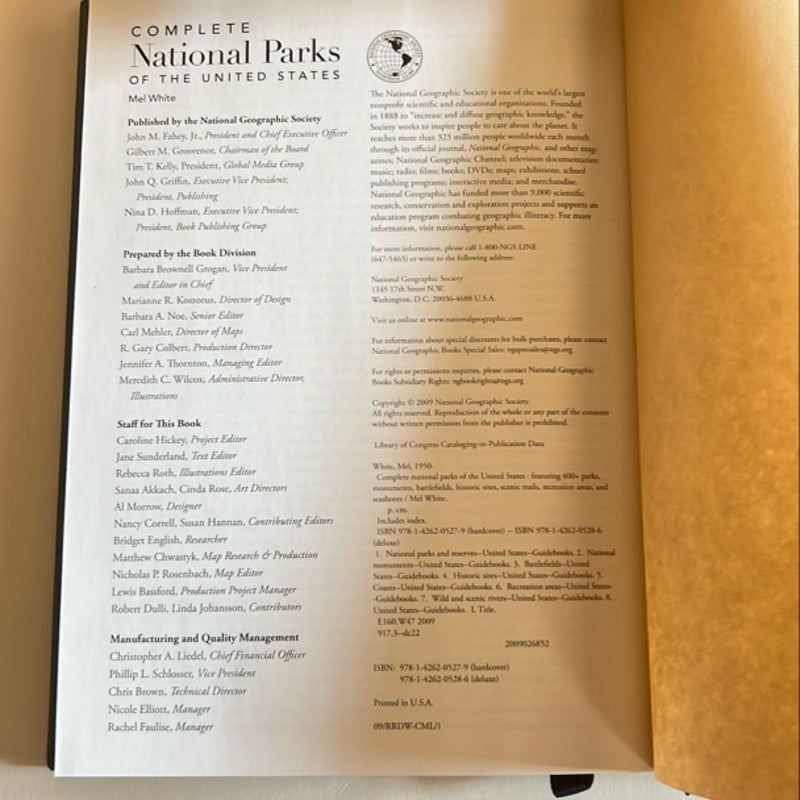 National Geographic Complete National Parks of the United States