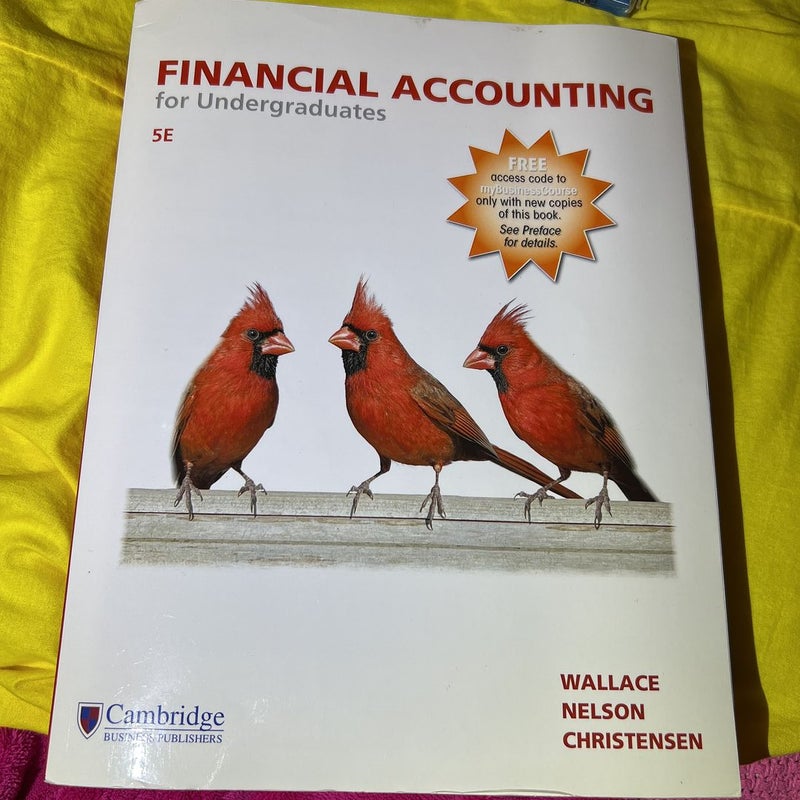 Financial Accounting for Undergraduates