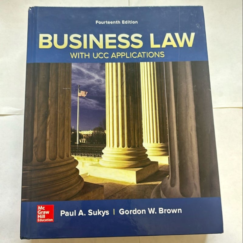 Business Law with UCC Applications