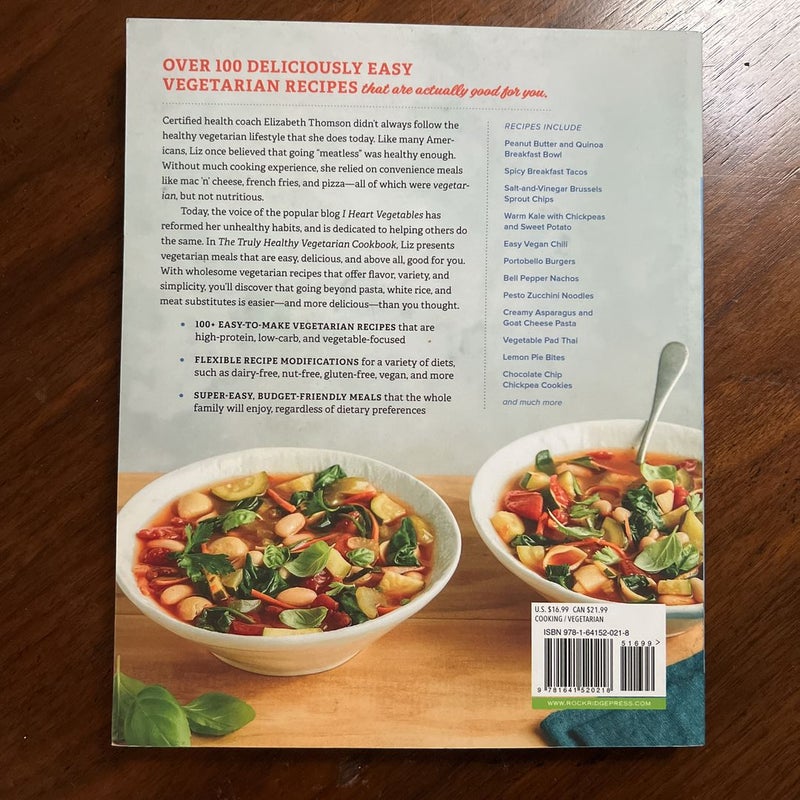 The Truly Healthy Vegetarian Cookbook