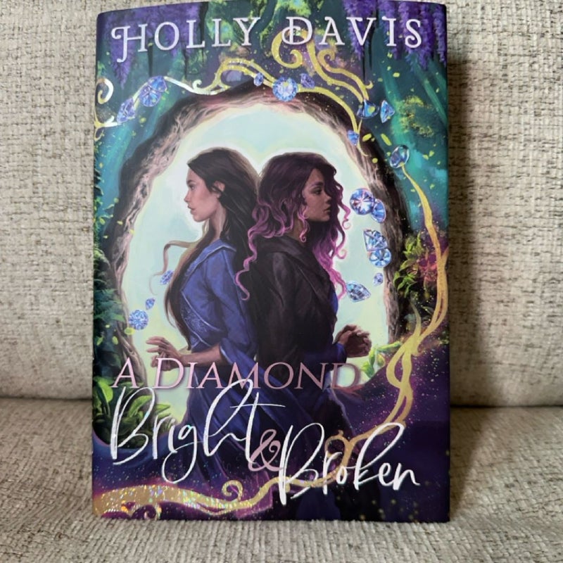A Diamond Bright and Broken, Rainbow Crate Edition, Signed Bookplate