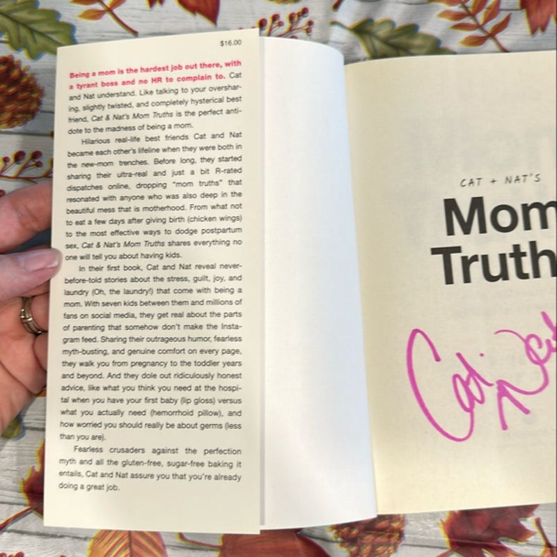 Cat and Nat's Mom Truths - SIGNED