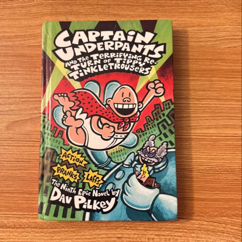 Captain Underpants and the Terrifying Return of Tippy Tinkletrousers