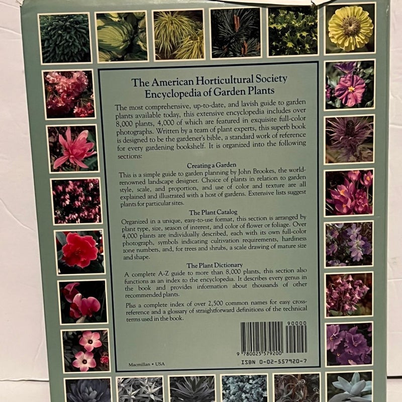 The American Horticultural Society Encyclopedia of Garden Plants