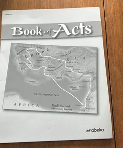 Book of Acts test key 