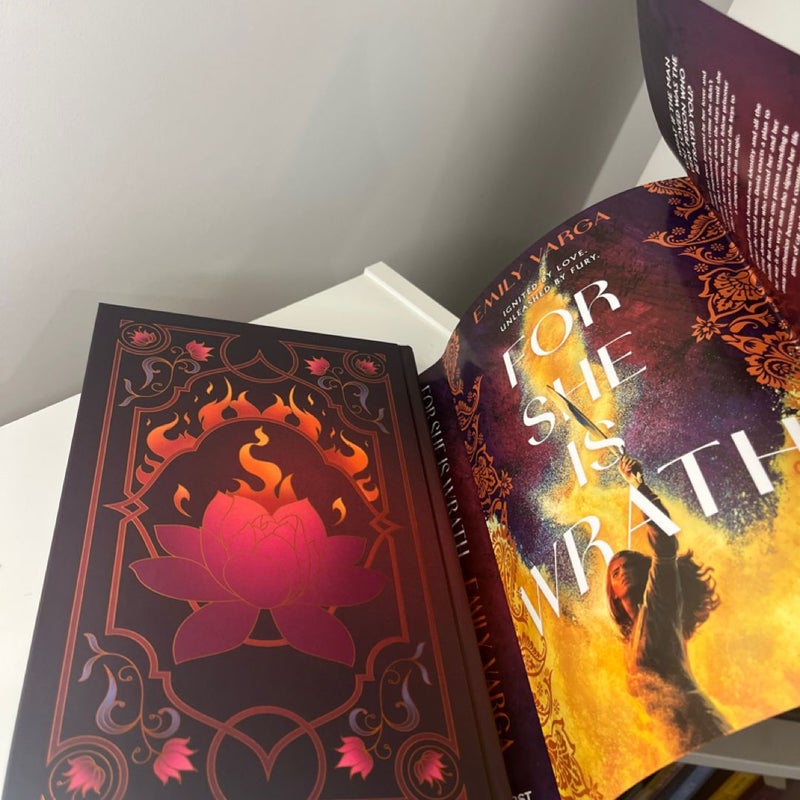 For She is Wrath - signed Fairyloot Edition 