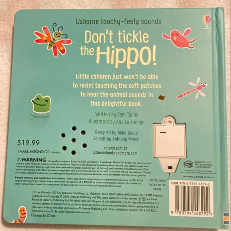 Don’t tickle the Hippo!