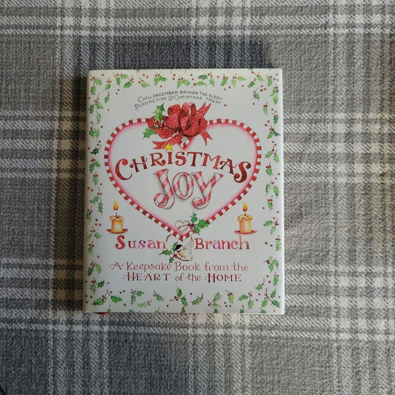 Christmas Joy by Susan Branch, Hardcover
