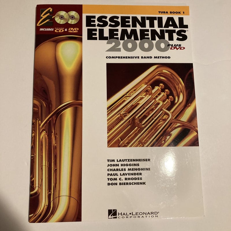 Essential Elements for Band - Tuba in C (B. C. ) Book 1 with EEi Book/Online Media