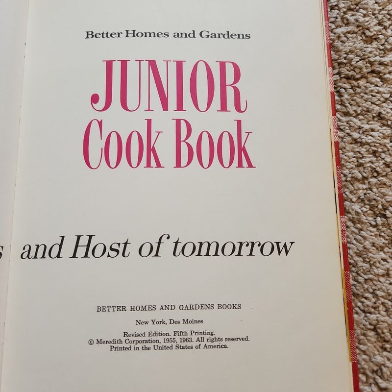 Better Homes and Gardens Junior Cookbook