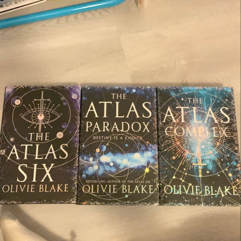The Atlas Six trilogy by Olivie Blake, Hardcover Pangobooks