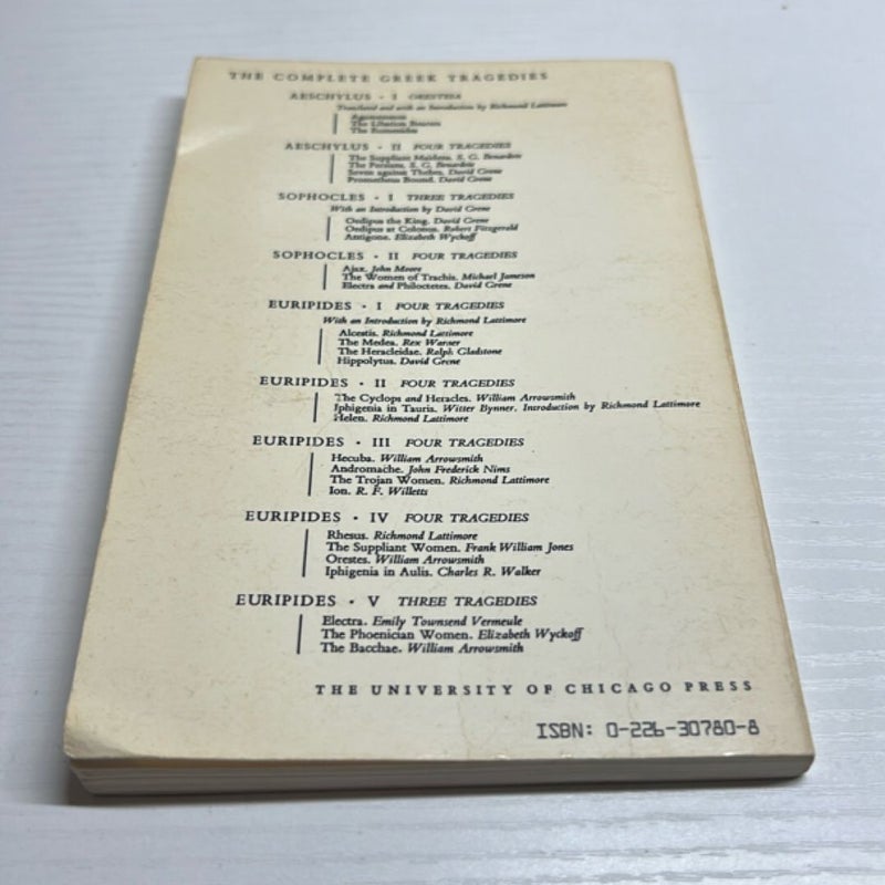 The Complete Greek Tragedies