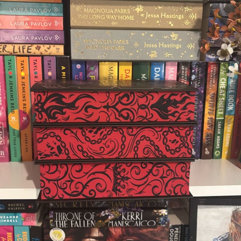 The Book of Azrael, The Throne of Broken Gods, The Dawn of Cursed Queen