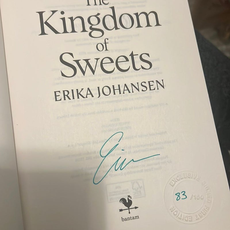The Kingdom of Sweets SIGNED UK Edition