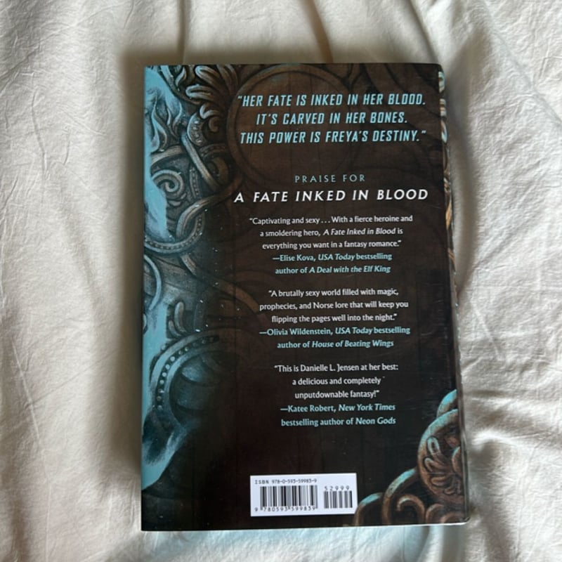 A Fate Inked in Blood by Danielle L. Jensen, Hardcover | Pangobooks