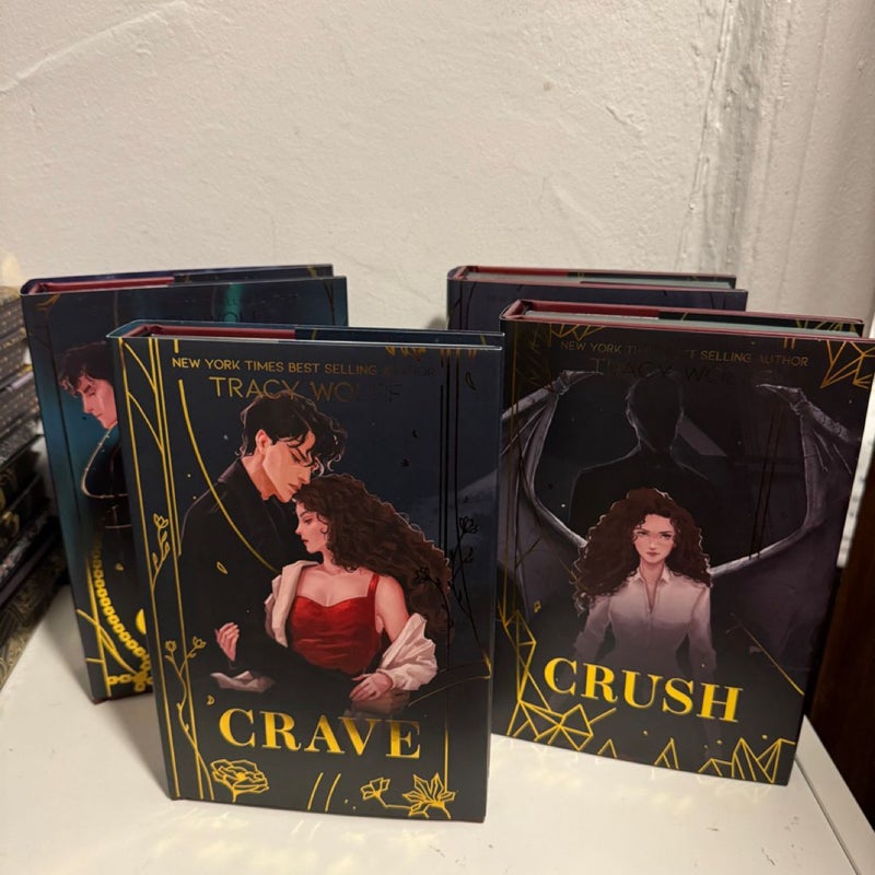 Bookish Box Crave Set 1-4 SIGNED