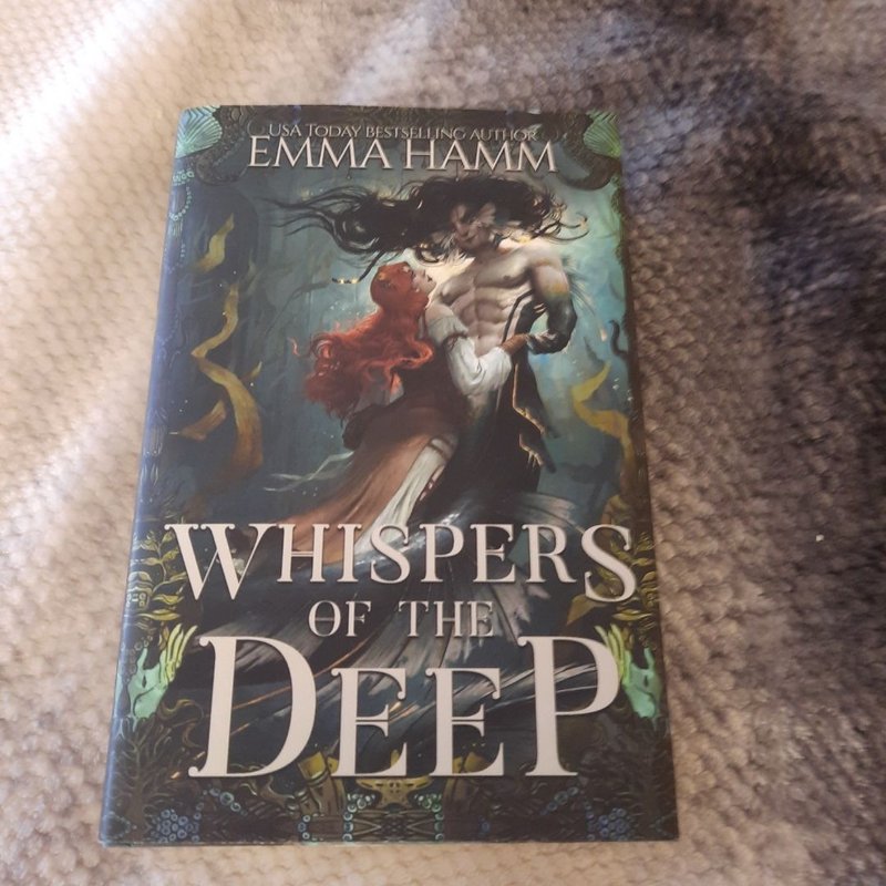 Whispers of the Deep SIGNED by Emma Hamm, Hardcover | Pangobooks