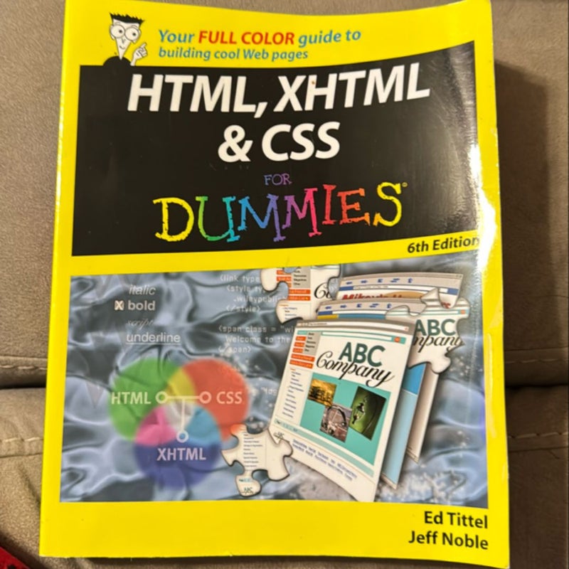 HTML, XHTML and CSS for Dummies