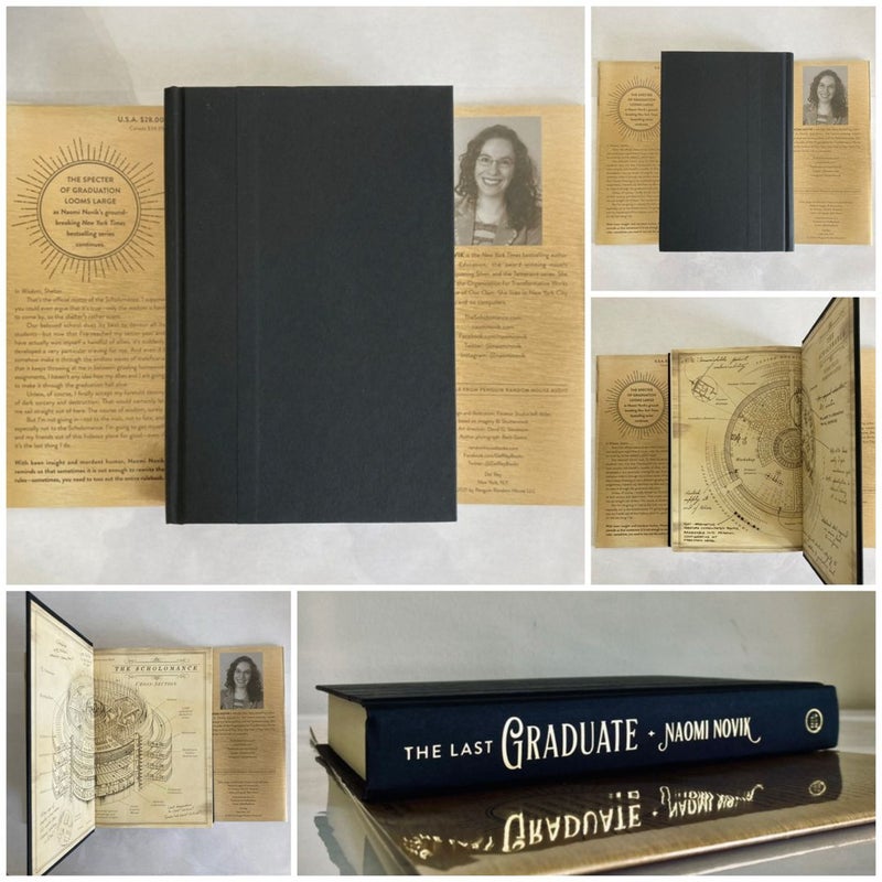 The Scholomance Series: Books 1-3 w/ Student Handbook Barnes & Noble SIGNED First Edition Set