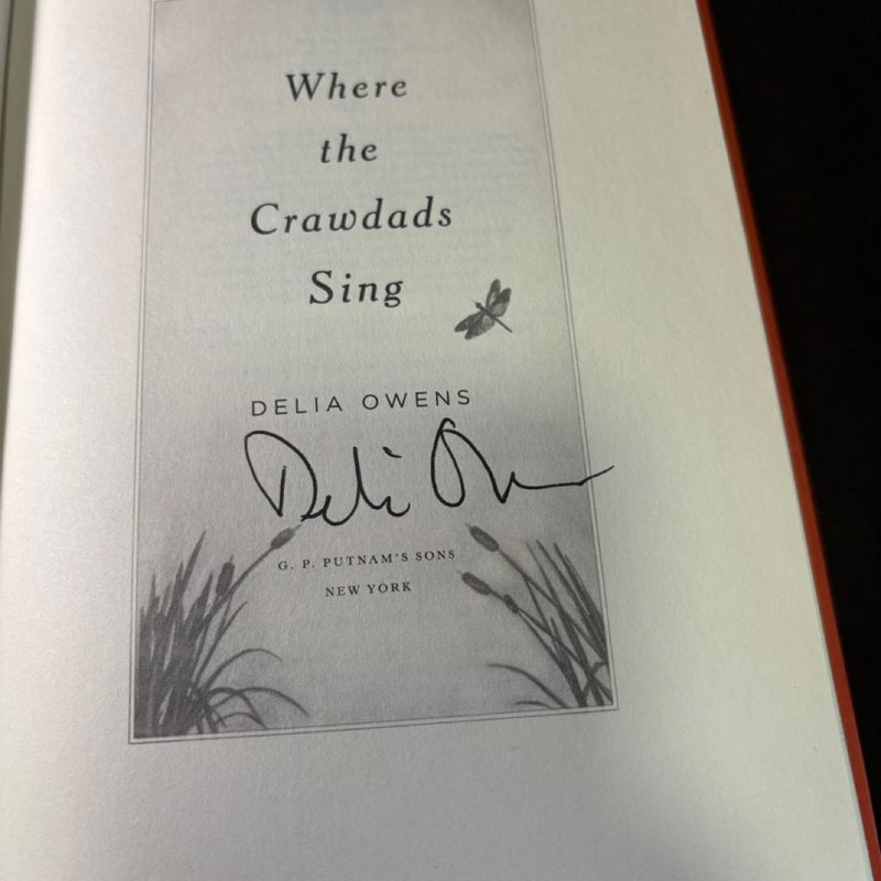 Where the Crawdads Sing *signed*