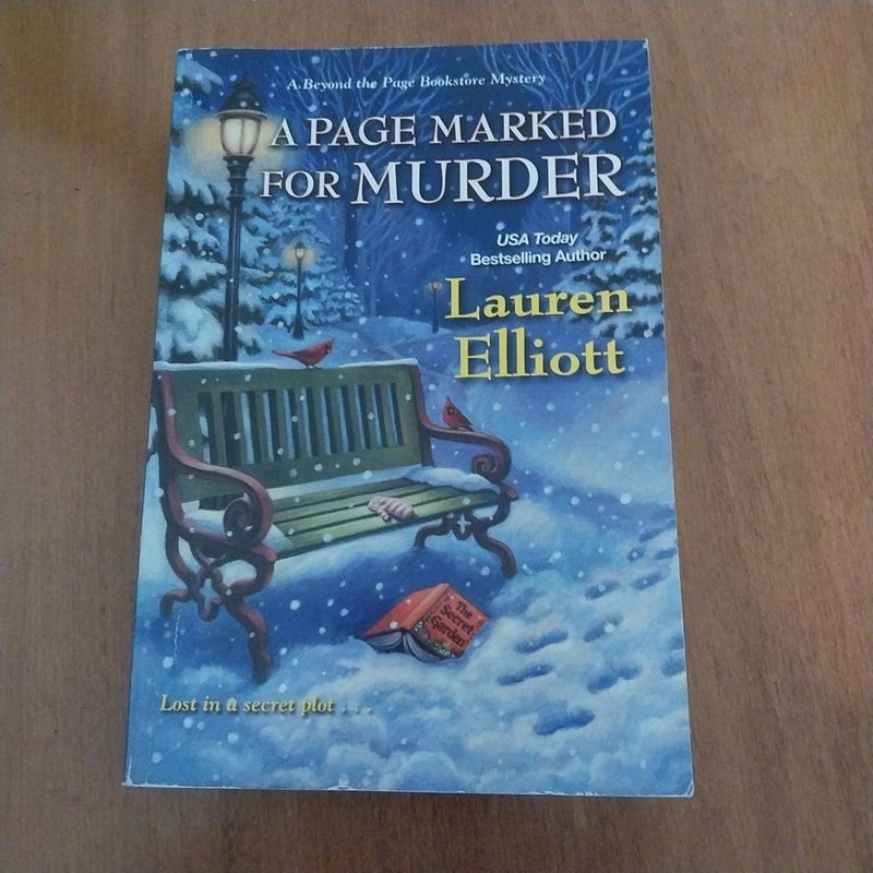 Page Marked for Murder A