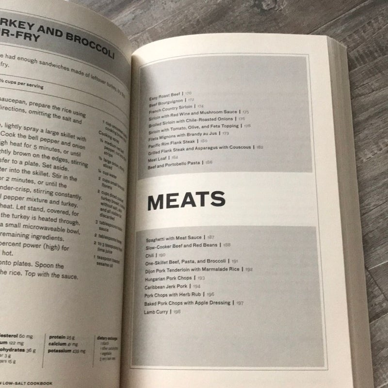 American Heart Association Low-Salt Cookbook, 4th Edition