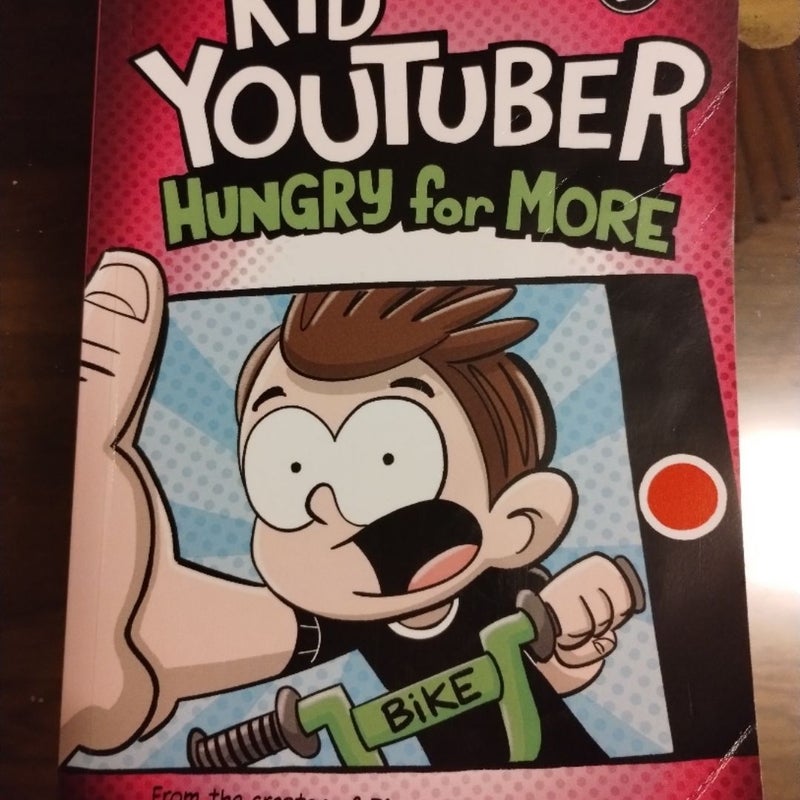 Kid youtuber hungry for more