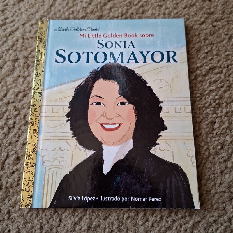 Mi Little Golden Book Sobre Sonia Sotomayor (My Little Golden Book about Sonia Sotomayor Spanish Edition)