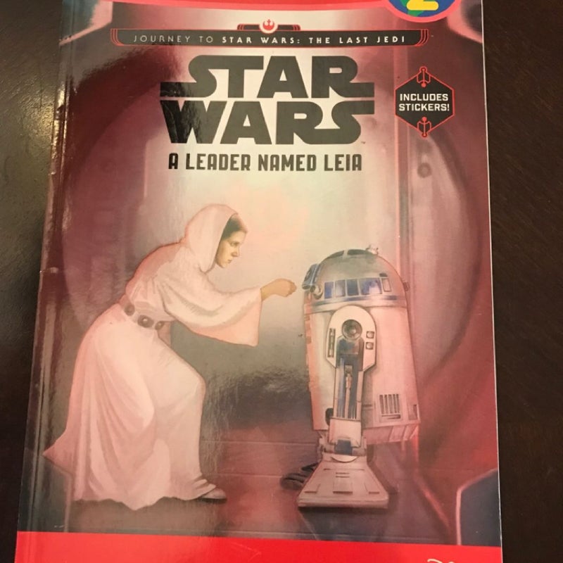 World of Reading Journey to Star Wars: the Last Jedi: a Leader Named Leia (Level 2 Reader)