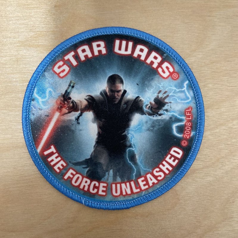 Star Wars The Force Unleashed ONE of a kind Bundle-RPG Guide, The Art & Making, Original 10 Collectors Cards, RARE SCARCE Promotional Patch *Read Description*