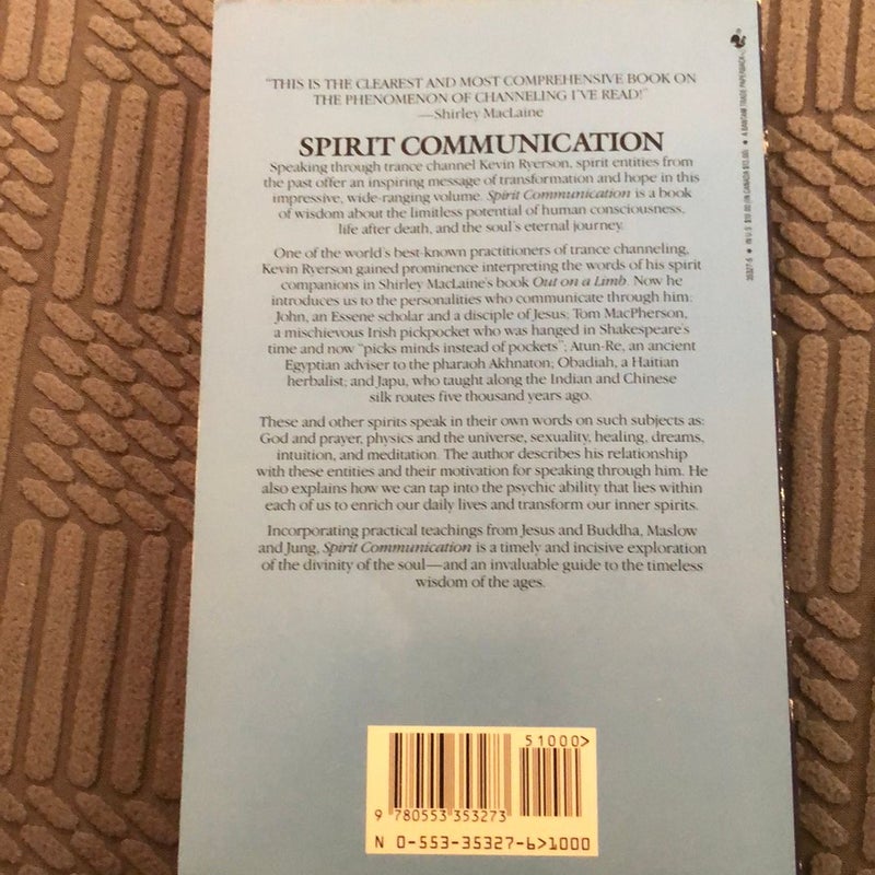 Spirit Communication of the Souls
