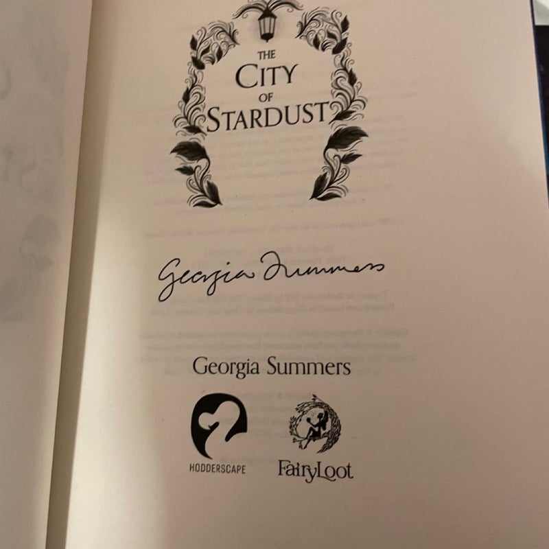 The City of Stardust (signed FairyLoot version)