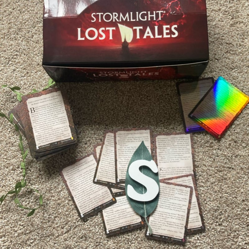 Stormlight Archive Story Deck King Lopen Cards
