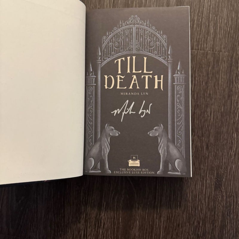 TILL DEATH - Bookish Exclusive 