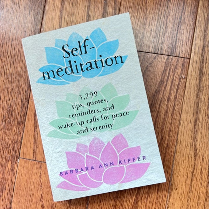 Self-Meditation