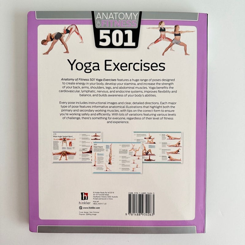 Anatomy of Fitness 501 Yoga Exercises