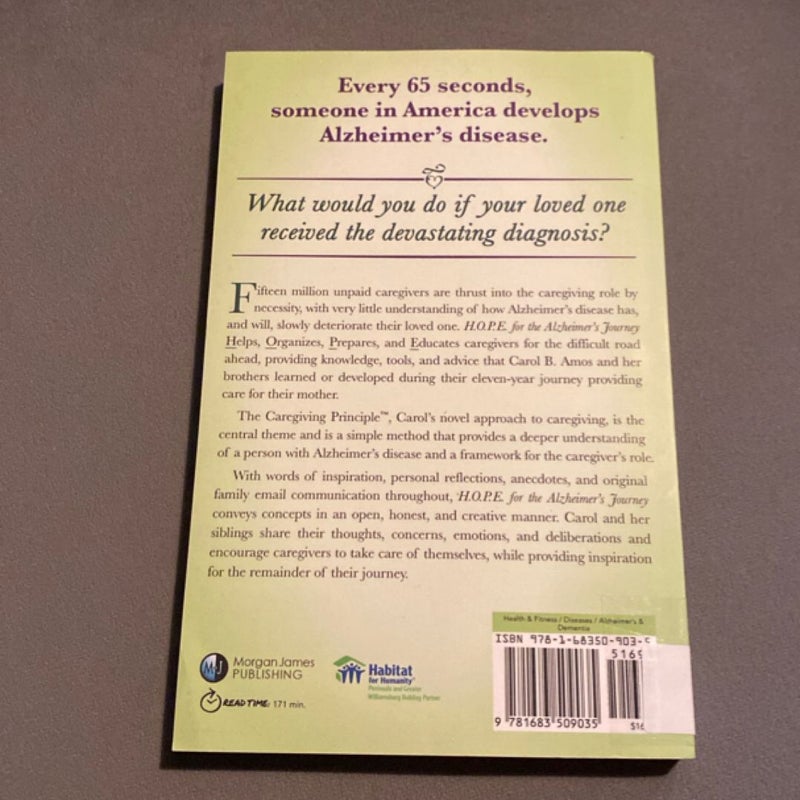 HOPE for the Alzheimer's Journey