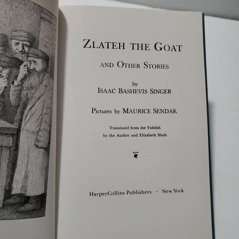 Zlateh The Goat and other stories