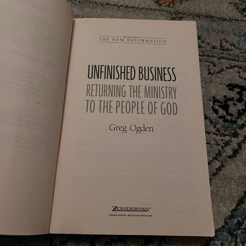 Unfinished Business